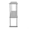 Flash Furniture Reese 430 Stainless Steel 18 Gauge NSF Certified 60-in x 12-in Metal Kitchen Double Overshelf NH-OSD-1260-GG - alternate 6